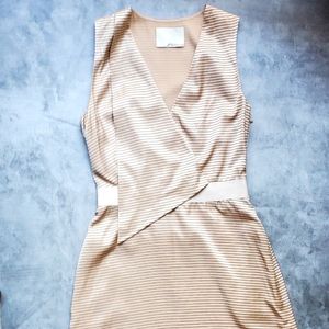3.1 PHILLIP LIM Striped Silk Dress Size 4